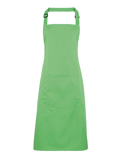 Colours Collection Bib Apron With Pocket