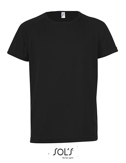 Kids´ Raglan Sleeved T-Shirt Sporty